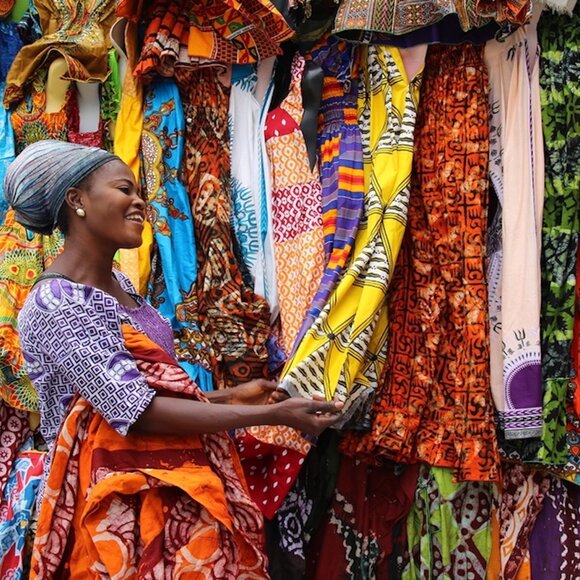 Ankara pillow FAN - Picture 4 of 4